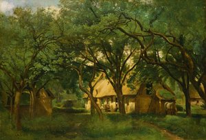 La ferme Toutain à Honfleur - Jean Baptiste Camille Corot